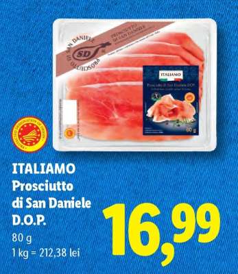ITALIAMO Prosciutto di San Daniele D.O.P.