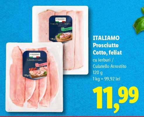 ITALIAMO Prosciutto Cotto, feliat