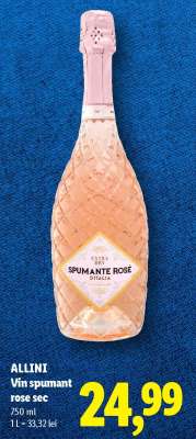 ALLINI Vin spumant rose sec