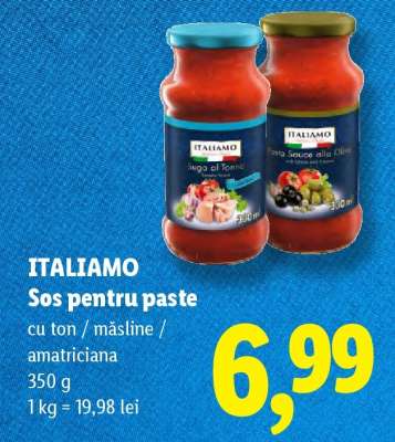 ITALIAMO Sos pentru paste