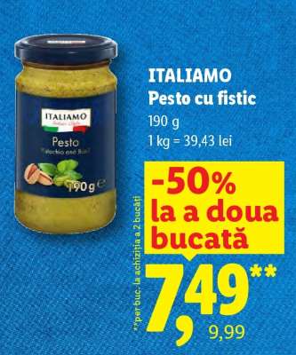 ITALIAMO Pesto cu fistic