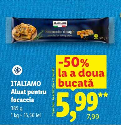 ITALIAMO Aluat pentru focaccia