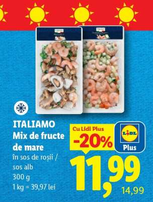 ITALIAMO Mix de fructe de mare
