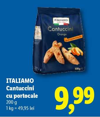 Italiamo Cantuccini cu portocale