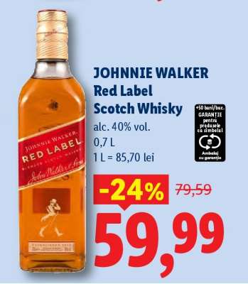 Johnnie Walker Red Label Scotch Whisky