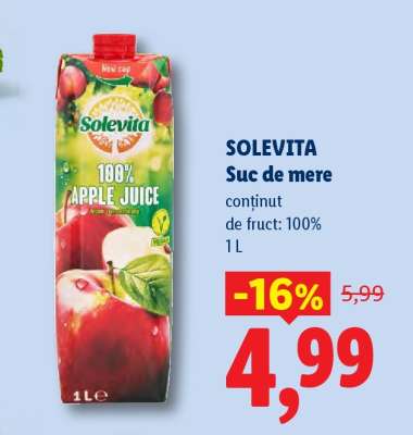 Solevita Suc de mere
