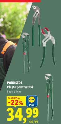PARKSIDE Clește pentru țevi