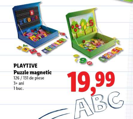 PLAYTIVE Puzzle magnetic