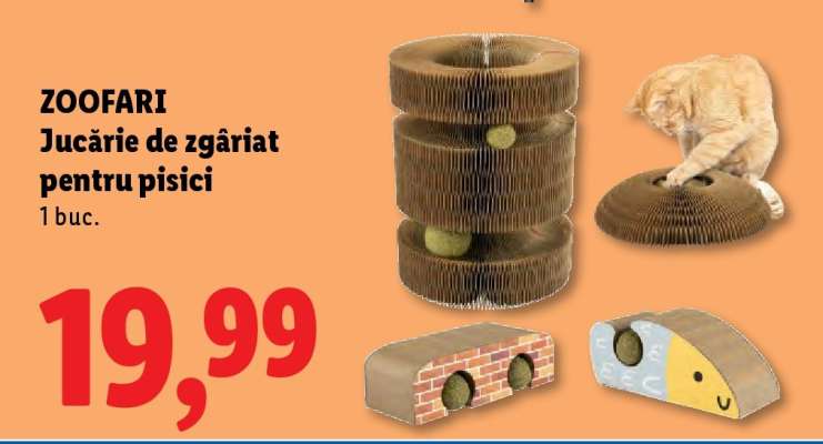 ZOOFARI Jucărie de zgâriat pentru pisici
