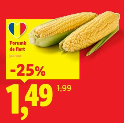 Porumb de fiert