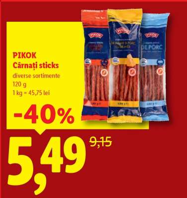 Pikok Cârnați Sticks
