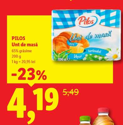 Pilos Unt de masă