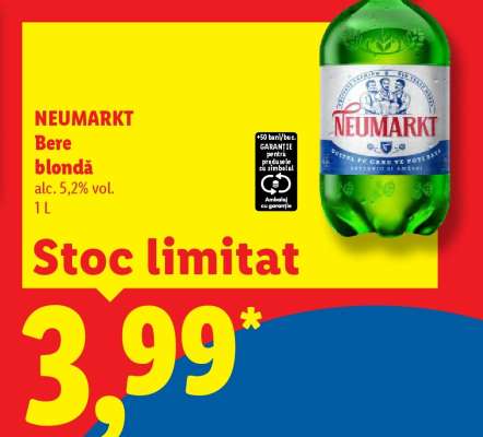NEUMARKT Bere blondă