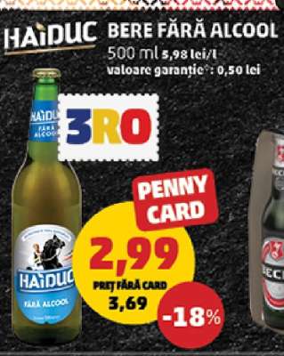 HAIDUC BERE FĂRĂ ALCOOL