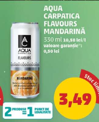 AQUA Carpatica Flavours Mandarina