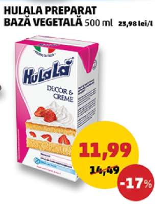 Hulala Preparat Bază Vegetală