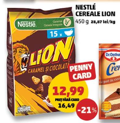 NESTLÉ CEREALE LION