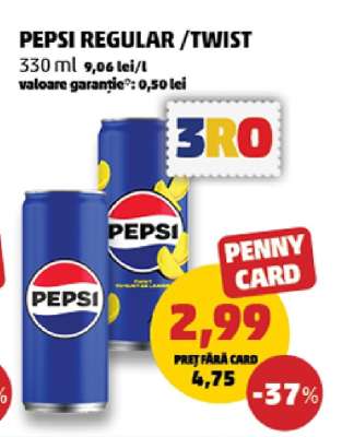 PEPSI REGULAR / TWIST