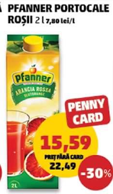 PFANNER PORTOCALE ROȘII
