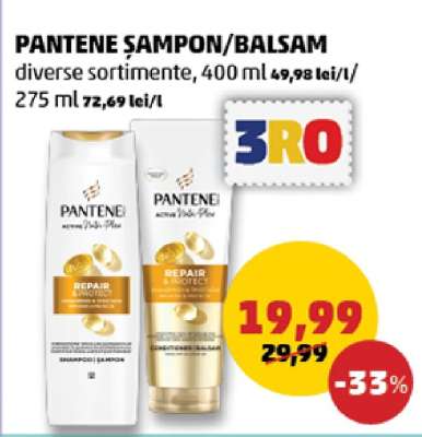 PANTENE Șampon / Balsam /
