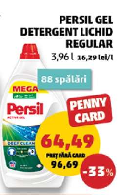 PERSIL GEL DETERGENT LICHID REGULAR