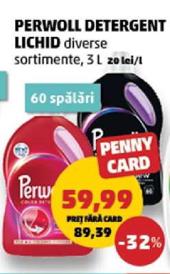 PERWOLL Detergent lichid