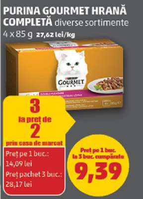PURINA GOURMET HRANA COMPLETĂ