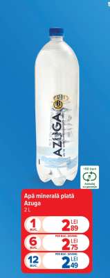 Apă minerală plată Azuga
