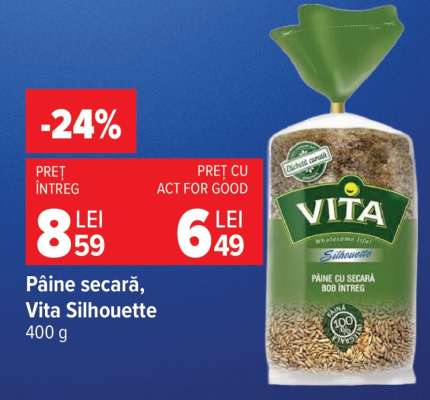 Pâine secară, Vita Silhouette