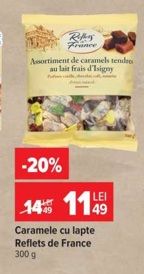 Caramele cu lapte Reflets de France