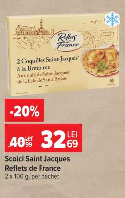 Scoici Saint Jacques Reflets de France