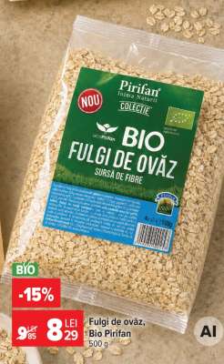 Fulgi de ovăz Bio Pirifan