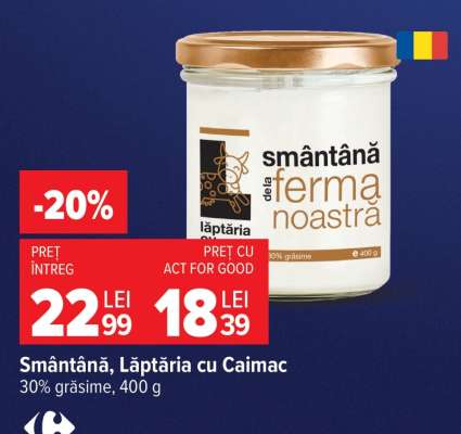 Smântână Lăptăria cu Caimac
