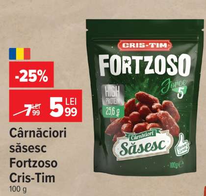 Cârnațiori săsesc Fortzoso Cris-Tim