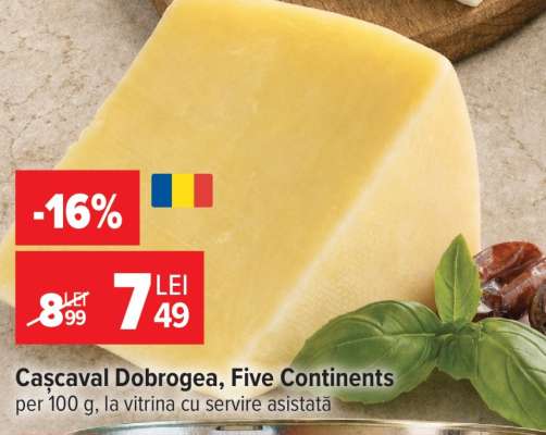 Cașcaval Dobrogea Five Continents