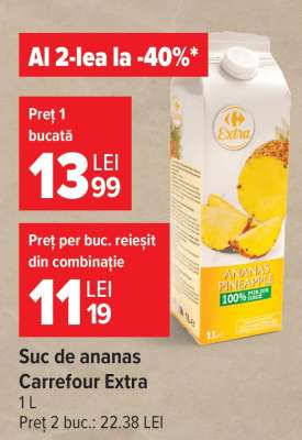 Suc de ananas Carrefour Extra