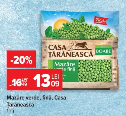Mazăre verde fină Casa Țărănească
