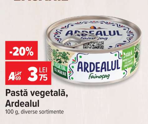Pastă vegetală Ardealul