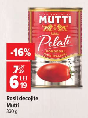 Roșii decojite Mutti