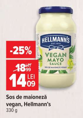 Sos de maioneză vegan, Hellmann’s