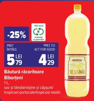 Băutură răcoritoare Biborțeni