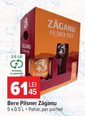 Bere Pilsner Zăganu