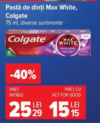 Pastă de dinți Max White Colgate