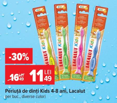 Periuță de dinți Kids 4-8 ani, Lacalut