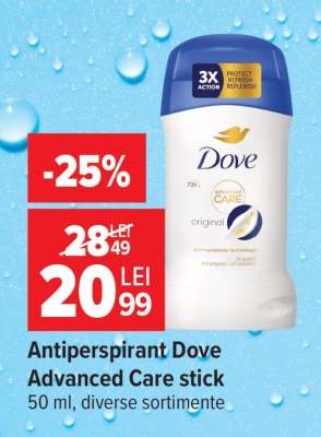 Antiperspirant Dove Advanced Care stick