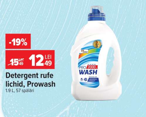 Detergent rufe lichid, Prowash