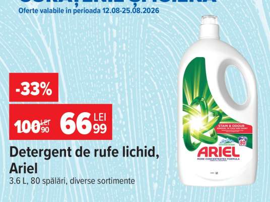 Detergent de rufe lichid Ariel