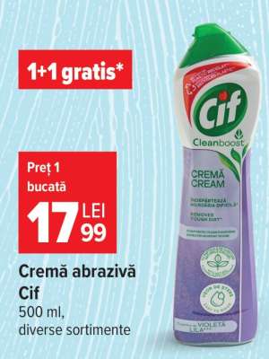 Cremă abrazivă Cif