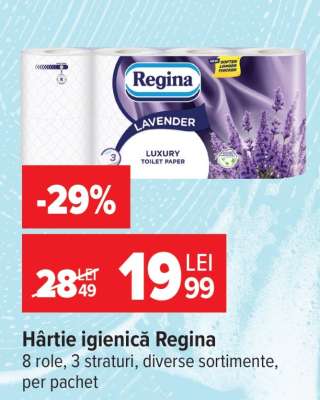 Hârtie igienică, Regina