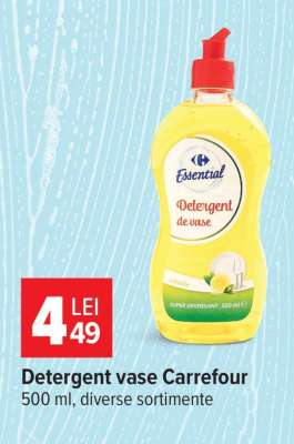 Detergent vase, Carrefour